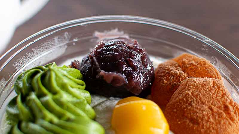 スペシャル宇治抹茶の和パフェ