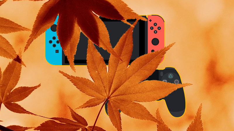 紅葉とSwitchとPS4